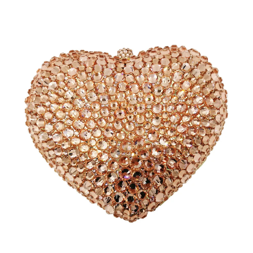 Heart Shape Sexy Luxury Clutch Evening Bag My She Shop