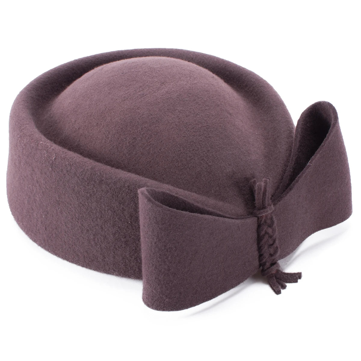 LAWLIET Teardrop Vintage Pillbox Hat