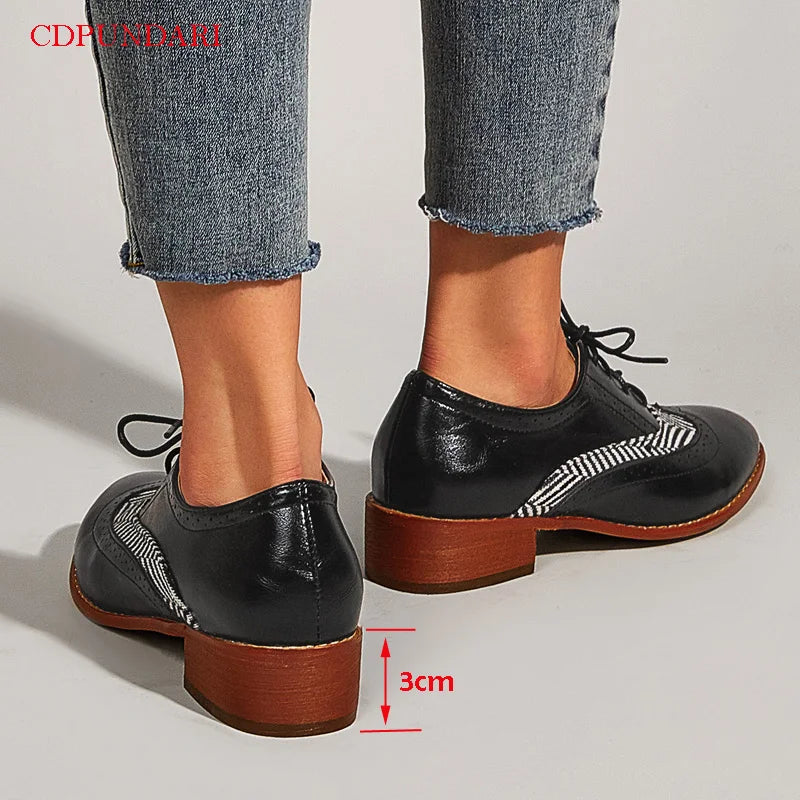 Classy Casual Lace-Up Loafer Shoes