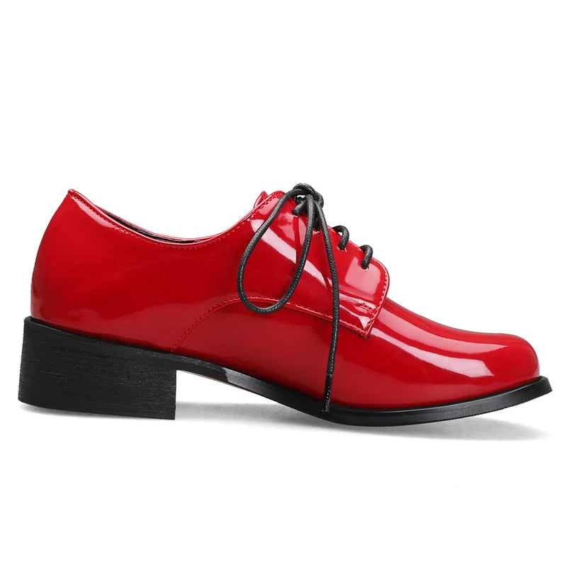 ZOGEER Oxford Patent Leather Shoes