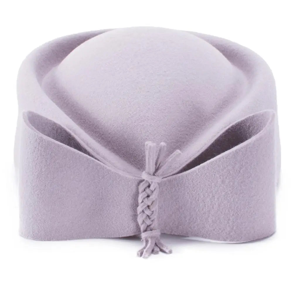 LAWLIET Teardrop Vintage Pillbox Hat