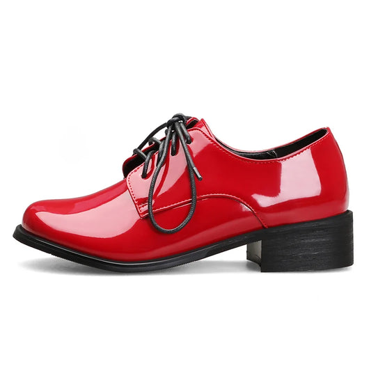 ZOGEER Oxford Patent Leather Shoes