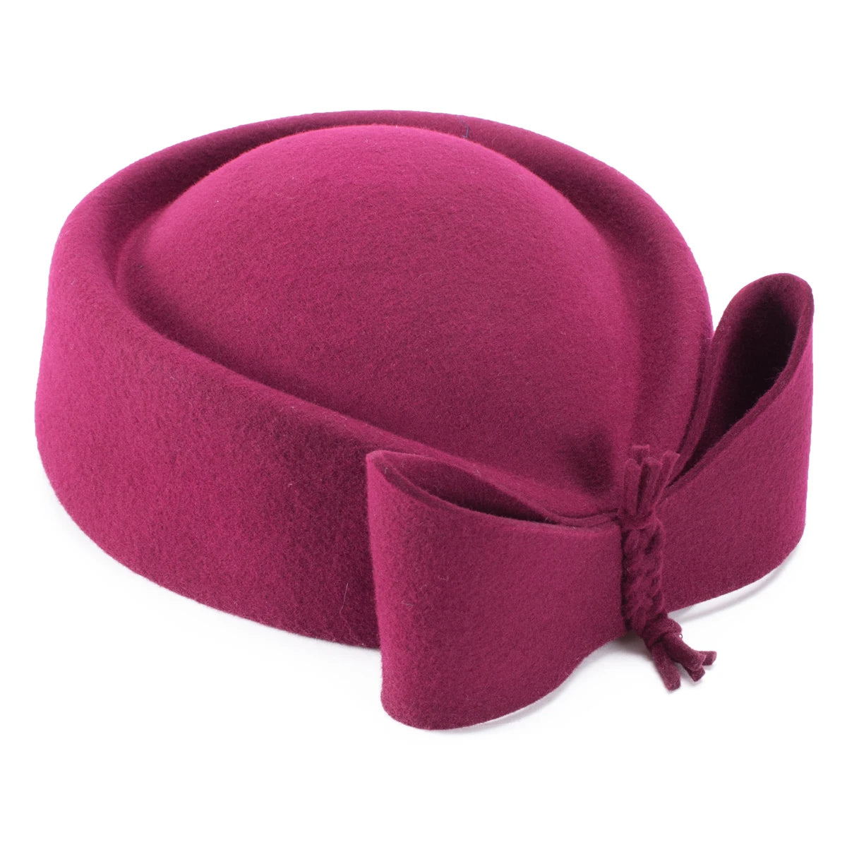 LAWLIET Teardrop Vintage Pillbox Hat