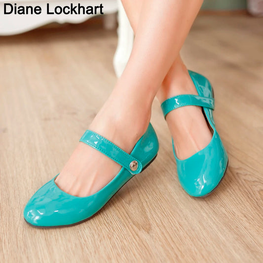 DIANE LOCKHART Fabulous Ballet Style Flat Shoes
