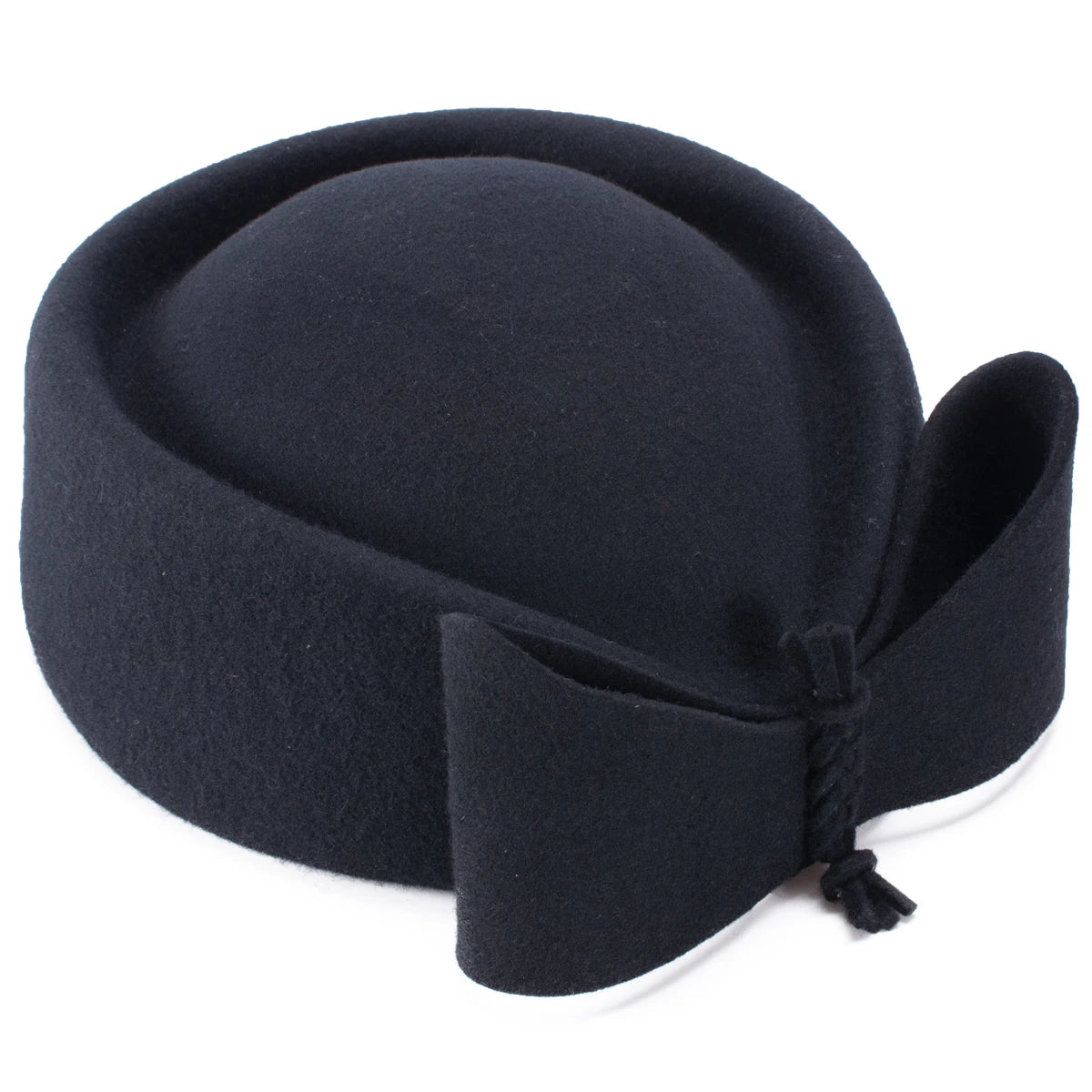 LAWLIET Teardrop Vintage Pillbox Hat