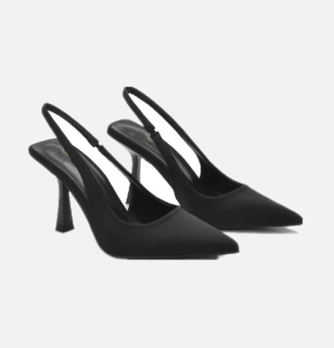 Plus Size African Party Shoe Set Sexy Heels Shallow Pointed Pumps Sandals Ladies Slip on Crossdressers Zapatos Para Mujer Shoes - My She Shop