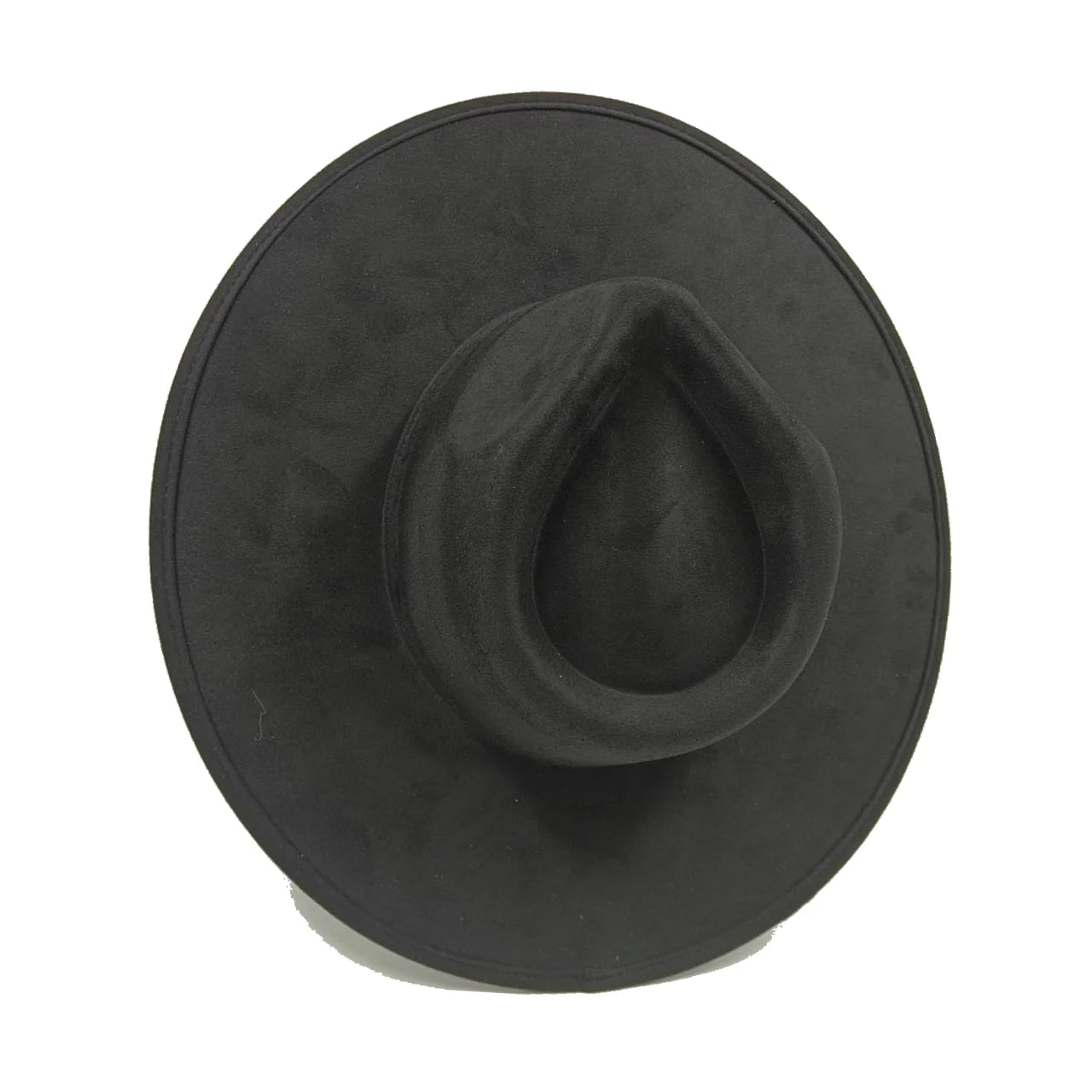Vegan suede hat hand-painted DIY heart-shaped fedora hat men and women autumn and winter classic church hat  hats for women