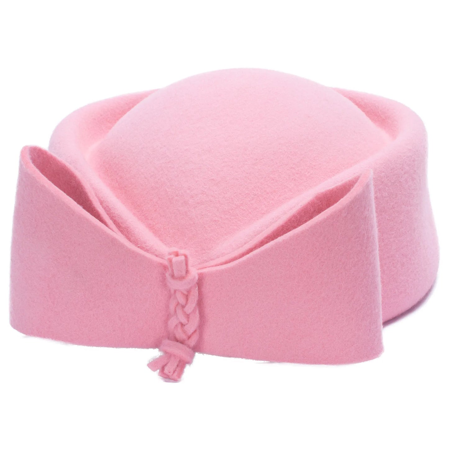 LAWLIET Teardrop Vintage Pillbox Hat