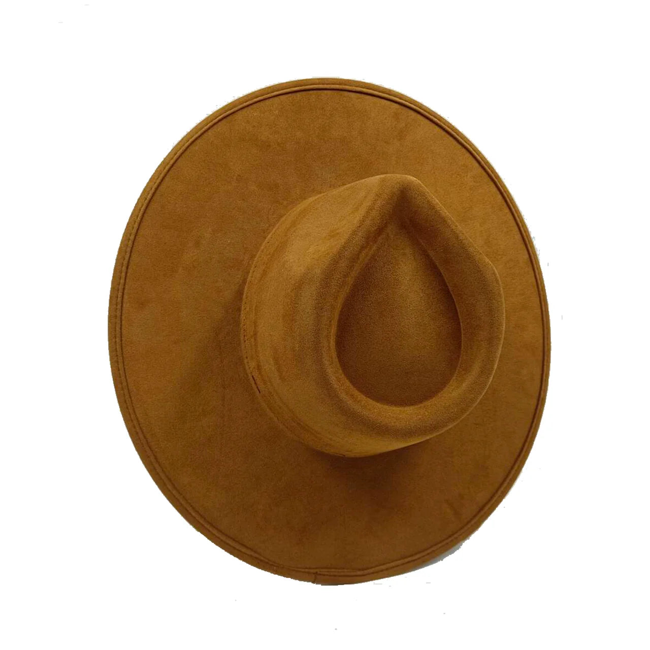 Vegan suede hat hand-painted DIY heart-shaped fedora hat men and women autumn and winter classic church hat  hats for women