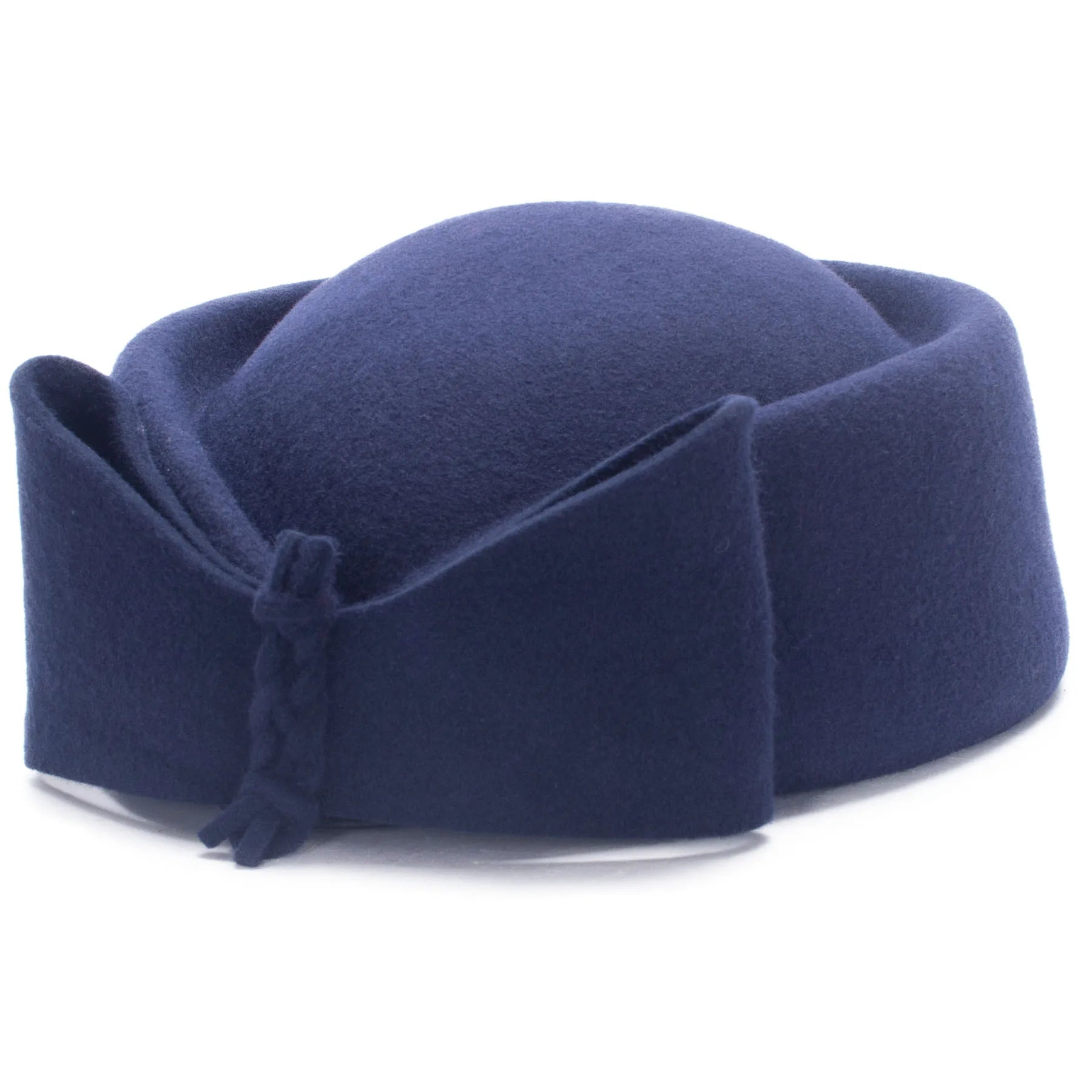 LAWLIET Teardrop Vintage Pillbox Hat