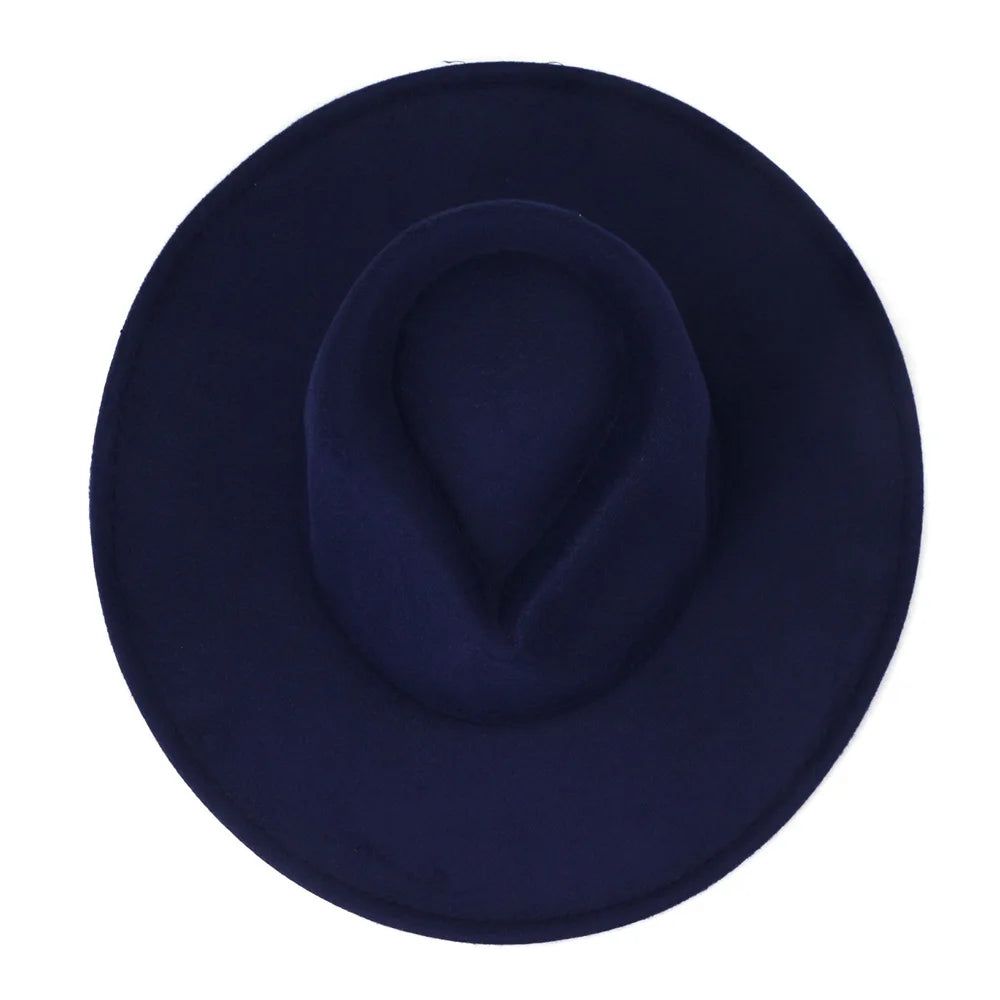 Orange fedora hat 9.5cm brim feather accessories wide brim jazz hat female imitation fedora hat male fashion panama hat wedding