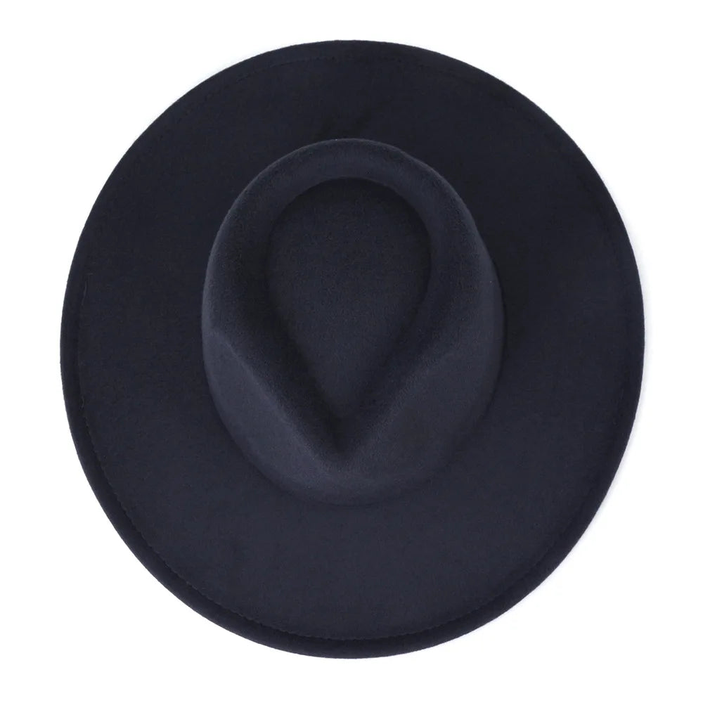Orange fedora hat 9.5cm brim feather accessories wide brim jazz hat female imitation fedora hat male fashion panama hat wedding