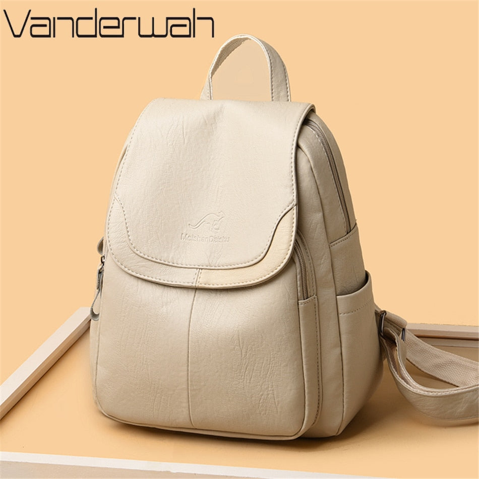 VANDERWAH Classic Large Capacity Backpack - My She Shop