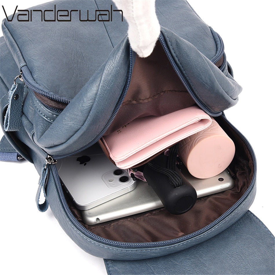 VANDERWAH Classic Large Capacity Backpack - My She Shop