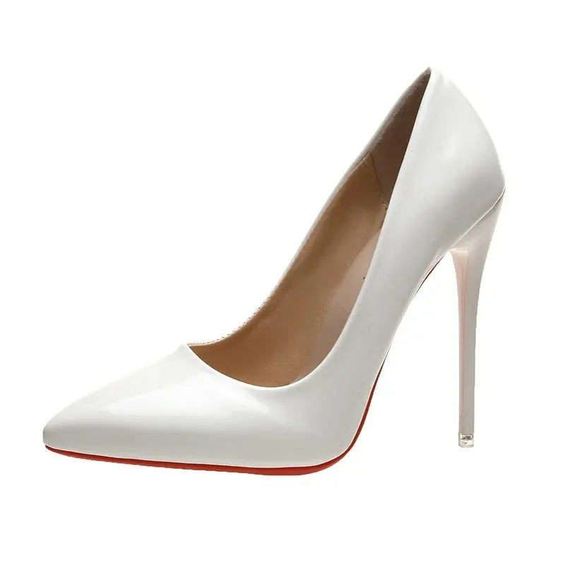 Racy Rubber Bottom Super High Stiletto Shoes - My She Shop