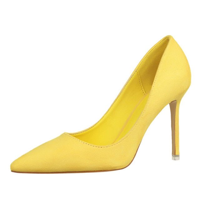 BIGTREE Superb Suede Stiletto Shoes - My She Shop