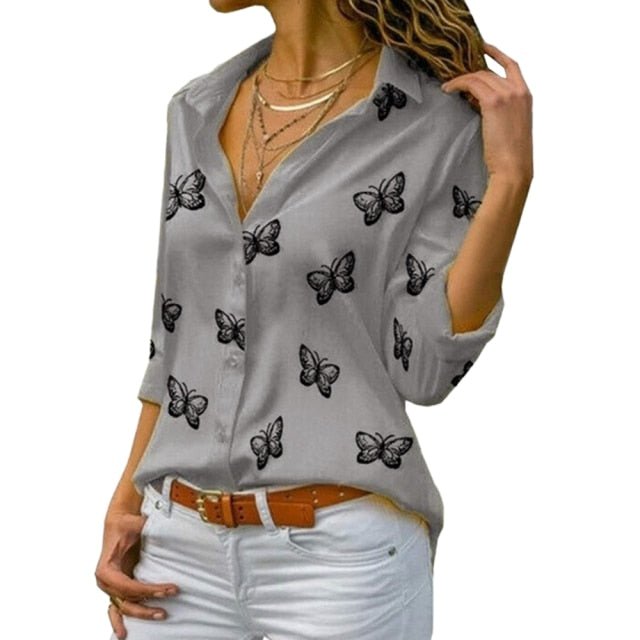 BISON DENIM Polyester Button Down Casual Shirt - My She Shop