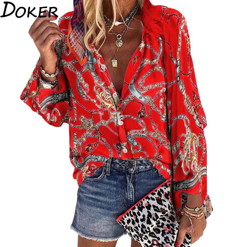 DOKER Dangerously Cool Poly Button-Down Plus Size Shirt - My She Shop