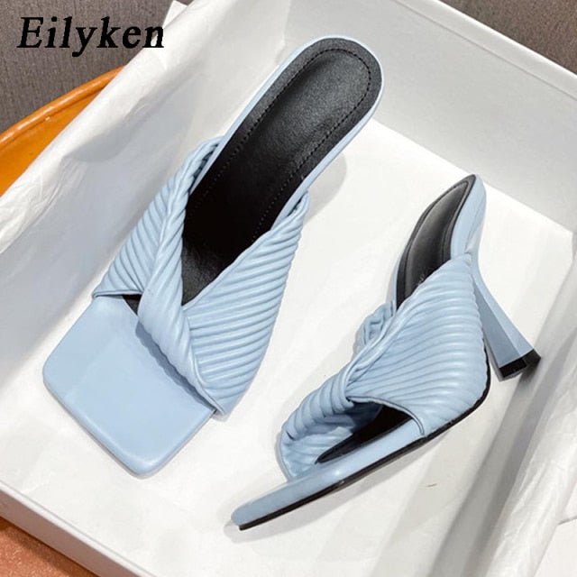 EILYKEN Ebullient Square Toe Slip-On Shoes - My She Shop