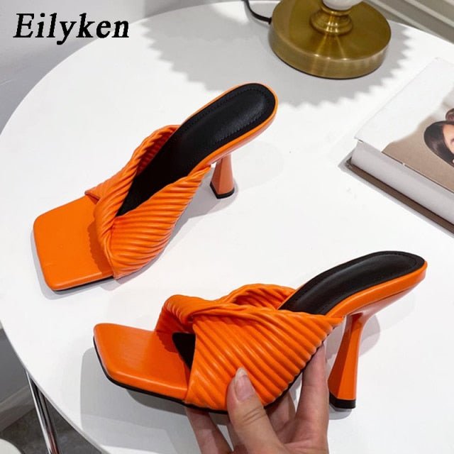 EILYKEN Ebullient Square Toe Slip-On Shoes - My She Shop