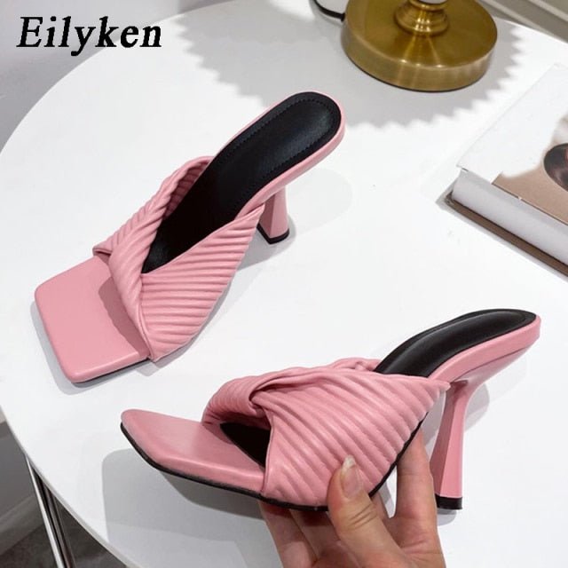 EILYKEN Ebullient Square Toe Slip-On Shoes - My She Shop