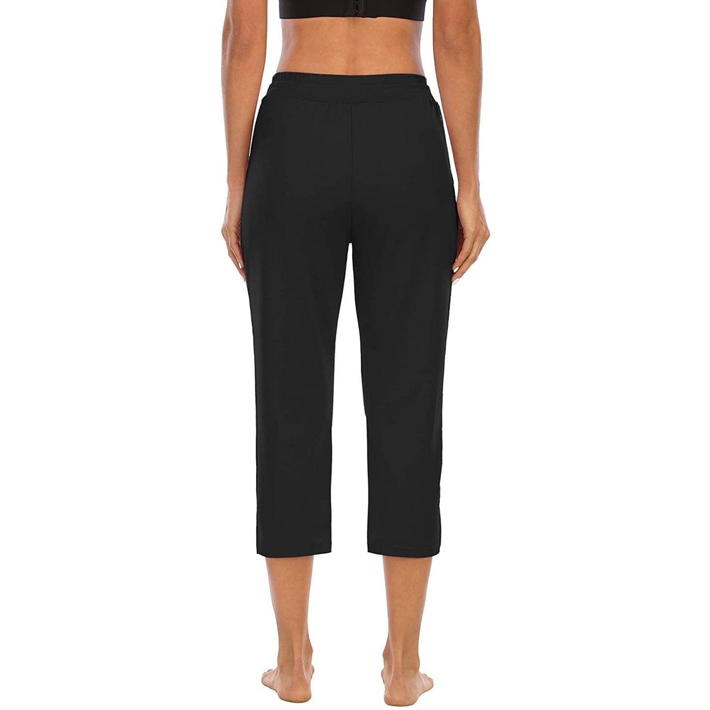 Fabulous Fitness Yoga 3/4 Length Poly-Spandex Pants - My She Shop