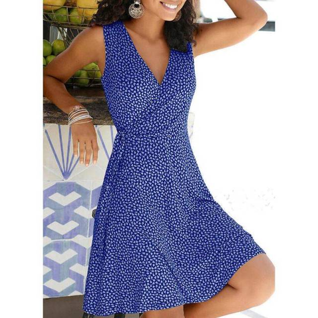 FLASHE Casual Polka Dot Dress - My She Shop