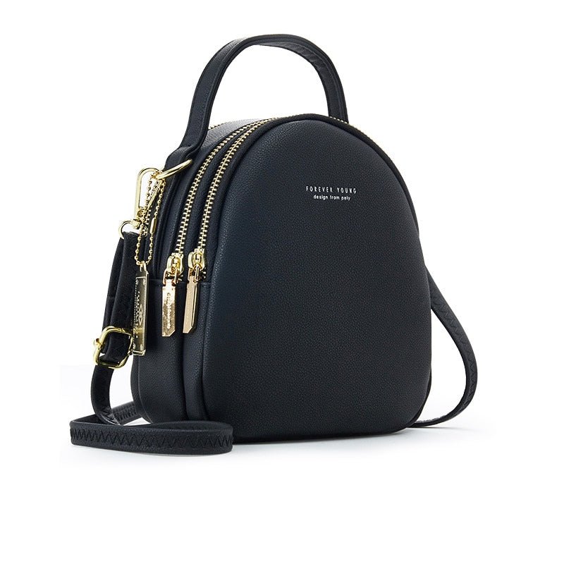 FOREVER YOUNG Mini Backpack or Crossbody Shoulder Bag - My She Shop