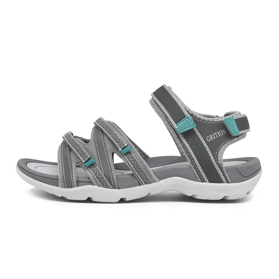 GRITION Breathable Non Slip Strappy Velcro Sandal Shoes - My She Shop