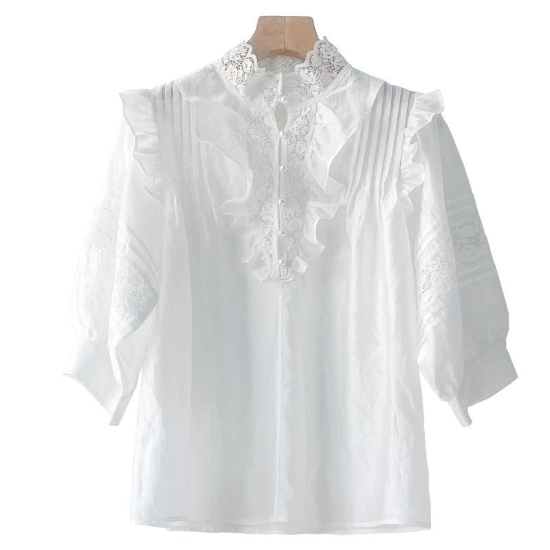 GYPSYLADY Elegant Lace Sheer Top - My She Shop