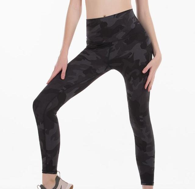 High Waste Poly Spandex Yoga Style Pants - My She Shop