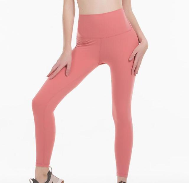 High Waste Poly Spandex Yoga Style Pants - My She Shop