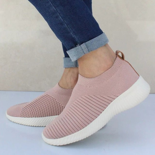 KAMUCC Classic Soft Breathable Mesh Sneaker Style Slip On Shoes - My She Shop