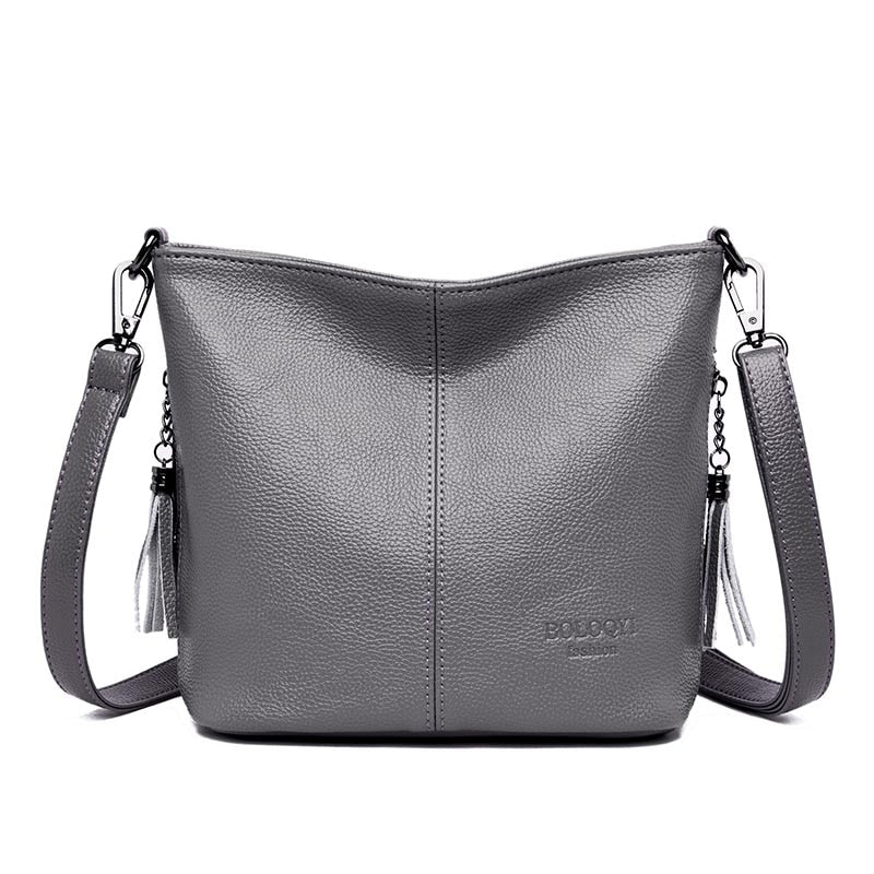 LANYBAIGE Luxury Leather Crossbody Handbag Shoulder Bag - My She Shop