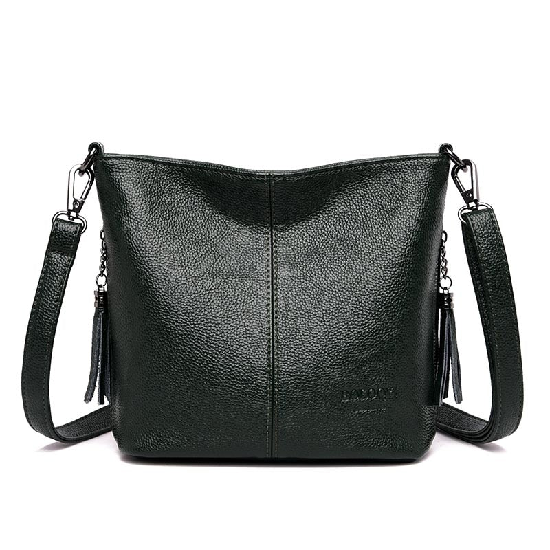 LANYBAIGE Luxury Leather Crossbody Handbag Shoulder Bag - My She Shop