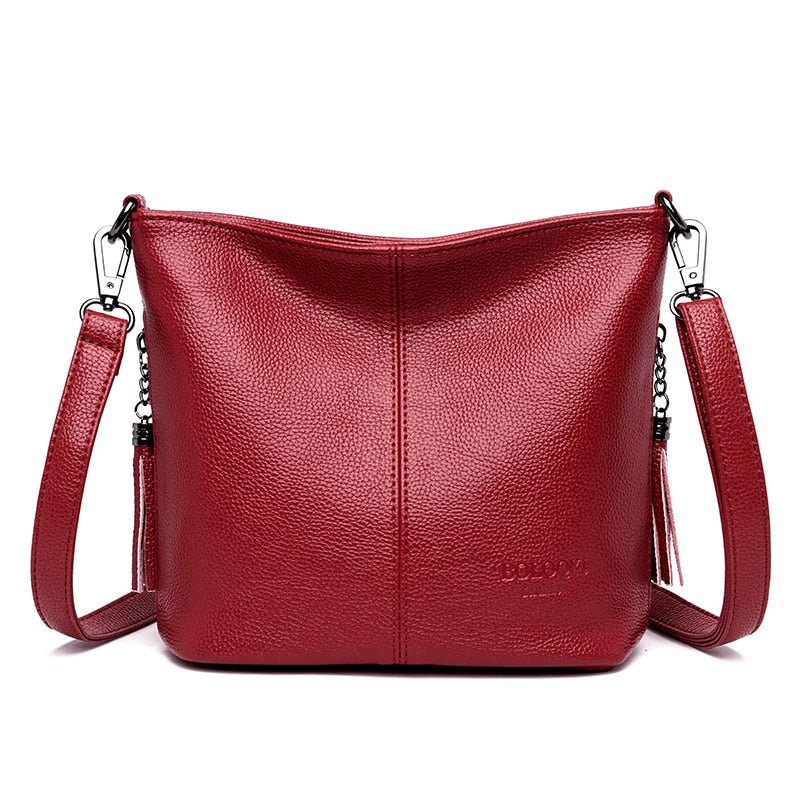 LANYBAIGE Luxury Leather Crossbody Handbag Shoulder Bag - My She Shop