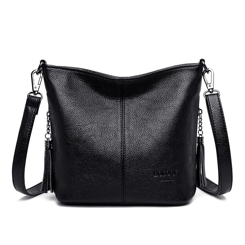 LANYBAIGE Luxury Leather Crossbody Handbag Shoulder Bag - My She Shop