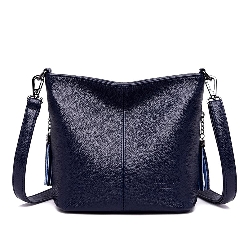 LANYBAIGE Luxury Leather Crossbody Handbag Shoulder Bag - My She Shop