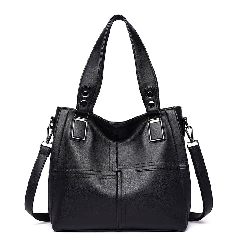 LANYIBAIGE Luxury Leather Zipper Closure Handbag Crossbody Shoulder Bag - My She Shop