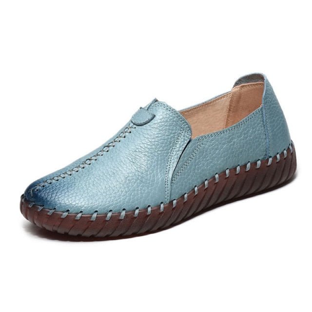 LORILURY Lovely Leather Loafers - My She Shop