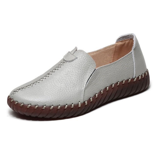 LORILURY Lovely Leather Loafers - My She Shop