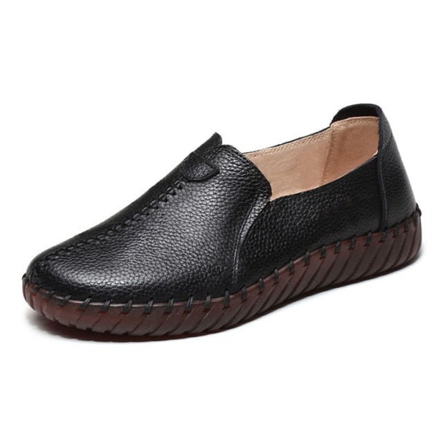 LORILURY Lovely Leather Loafers - My She Shop