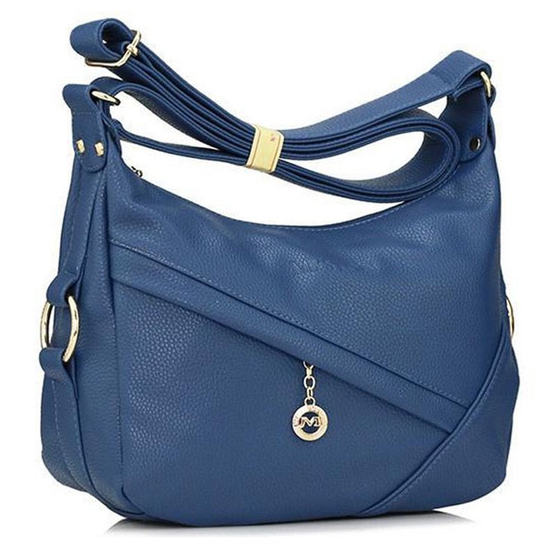 MEIYASHIDUN Magical Soft Leather Zipper Closure Crossbody or Shoulder Bag - My She Shop