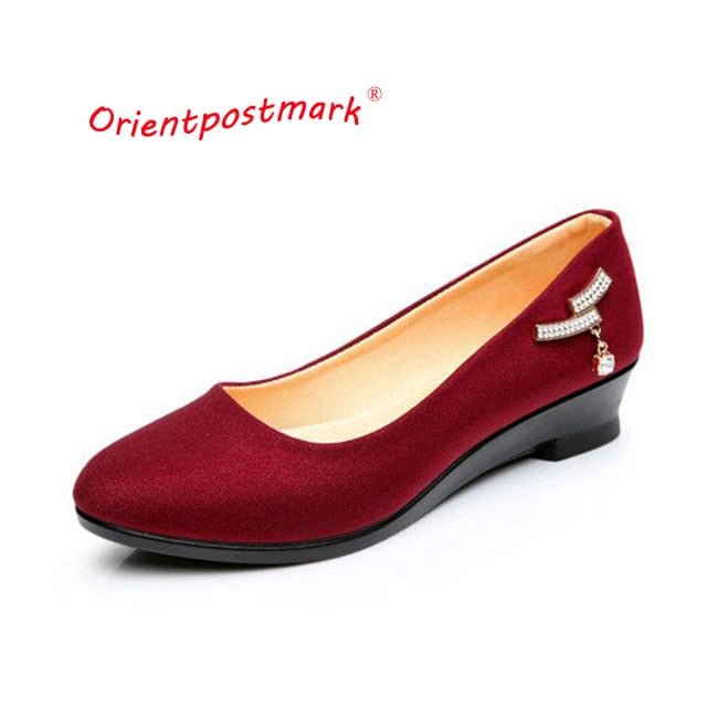 ORIENTPOSTMARK Oodles of Comfort Multi-Choice Ballet Style Shoes - My She Shop