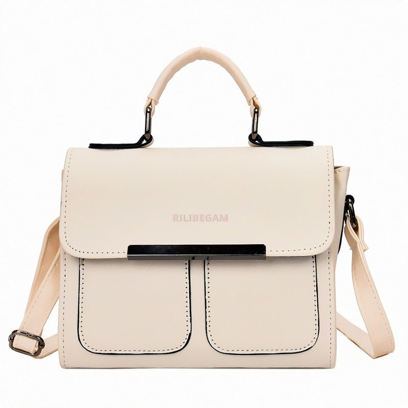 RILIBEGAN Split Leather Crossbody Handbag or Shoulder Bag - My She Shop