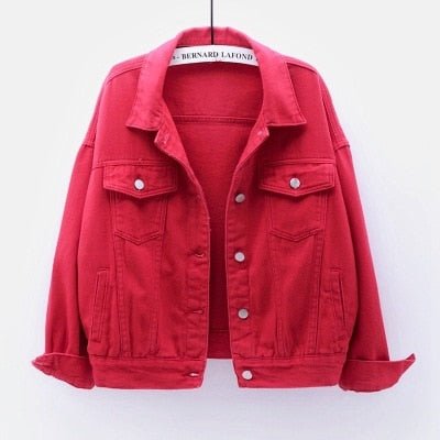 SURWENYUE Classic Cotton-Poly Blend Jacket - My She Shop