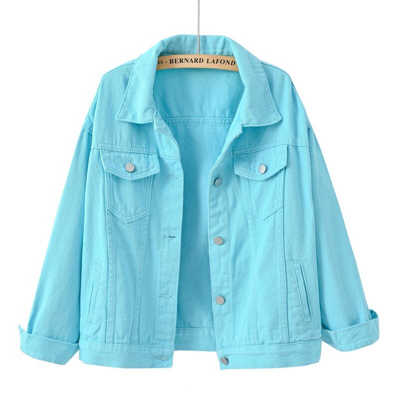 SURWENYUE Classic Cotton-Poly Blend Jacket - My She Shop