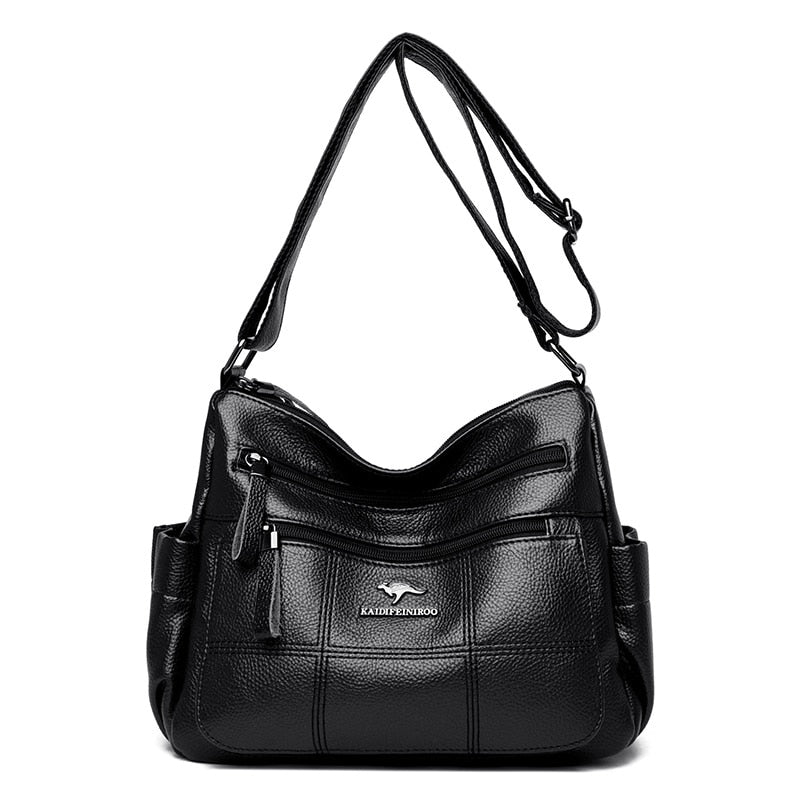 VANDERWAH Leather Sac Luxury Adjustable Shoulder Bag - My She Shop