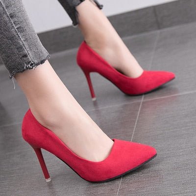 YAFUKANO Yummy Pointed Toe Stiletto Shoes - My She Shop