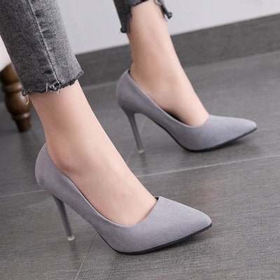 YAFUKANO Yummy Pointed Toe Stiletto Shoes - My She Shop